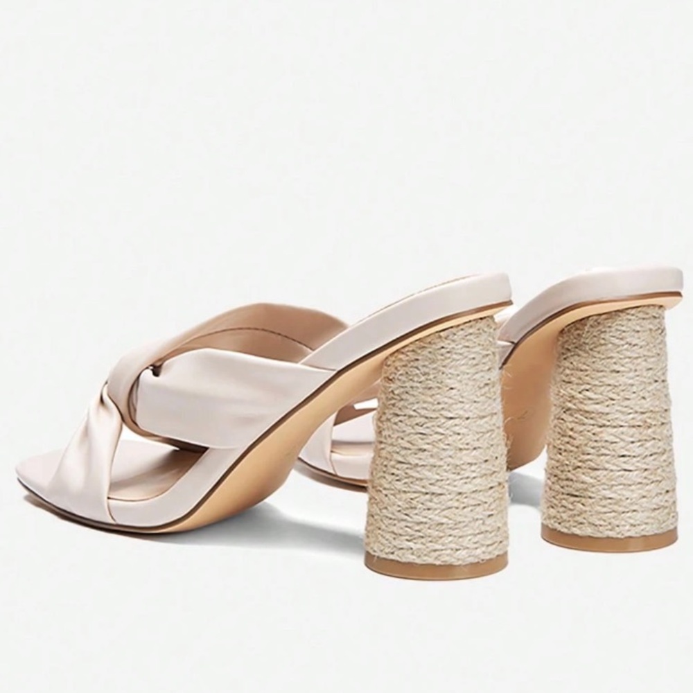 🆕 Chunky Round Heel Mule Sandals